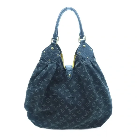 💎✨ DENIM ✨💎 LOUIS VUITTON X-LARGE HOBO MAHINA - Picture 9 of 17